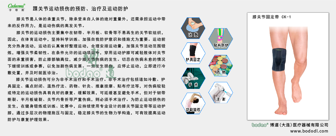 膝關(guān)節(jié)運動損傷的治療與防護