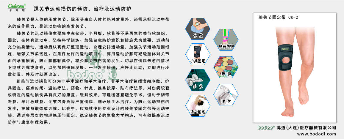 膝關(guān)節(jié)運動損傷的治療與防護(hù)