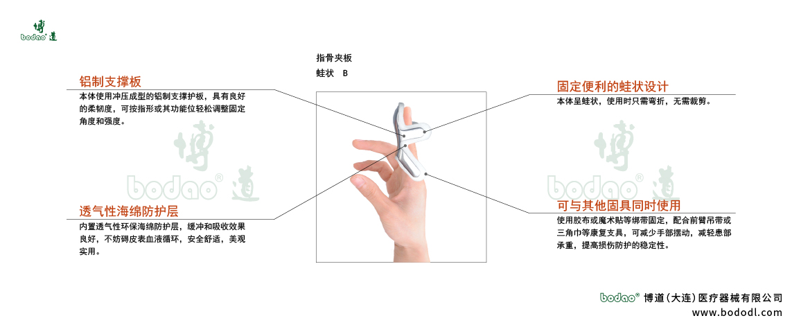 手關(guān)節(jié)固定夾板的產(chǎn)品詳情