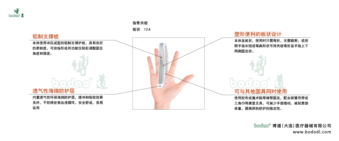 手關(guān)節(jié)固定夾板的產(chǎn)品詳情