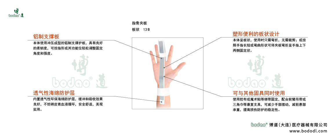 手關(guān)節(jié)固定夾板的產(chǎn)品詳情