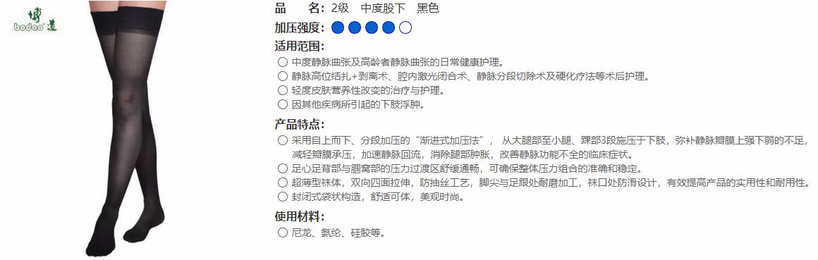 クラスⅡ 股下  ブラック